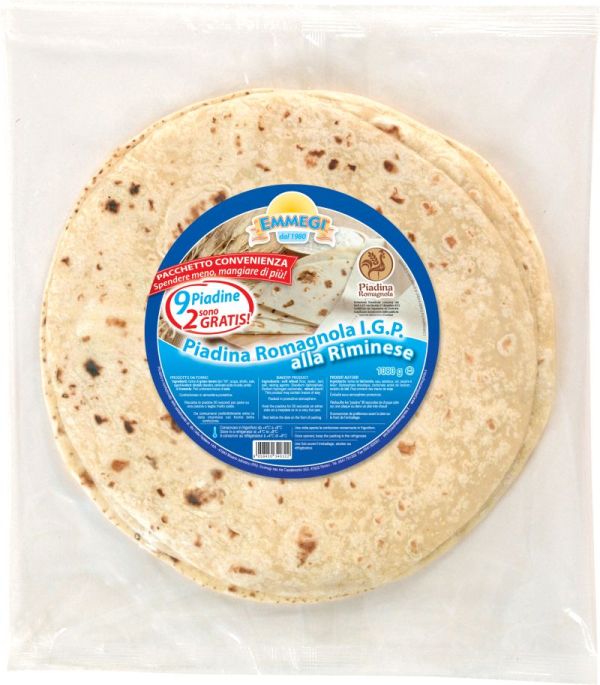 Piadina Classica I.G.P. 7+2 gr.1080