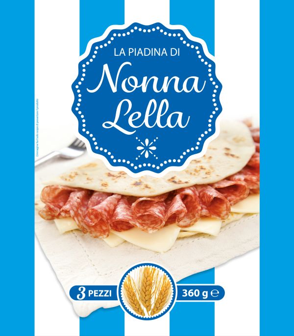 Piadina Nonna Lella classica 3pz gr.360